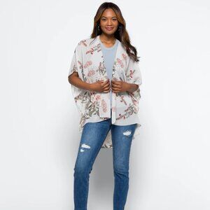 Emory Park Caley Open Front Woven Top
